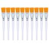 10PCS Face Mask Brush Applying Sleeping Mask Soft Applicator Brushes Plastic Handle