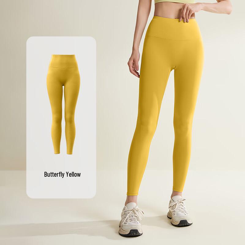 Dongchen Puffy Seamless Peach Butt Lift High-Waist Yoga Pants JMT21 XL