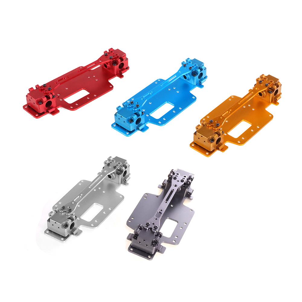 Wltoys 1/28 RC Car Metal Upgrade Gearbox Chassis (Models: 284131, k979, k989, k999)