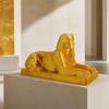 Egyptische Sfinx Verzamelfiguur, 3D Geprint Mini Sfinx Beeldje, Vintage Egypte Souvenir Ornament voor Huis Bureau Decoratie