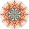 Ethnic Style Round Floor Mat Mandala Living Room Coffee Table Blanket Home Bedroom Bedside Blanket Hotel Guesthouse Carpet