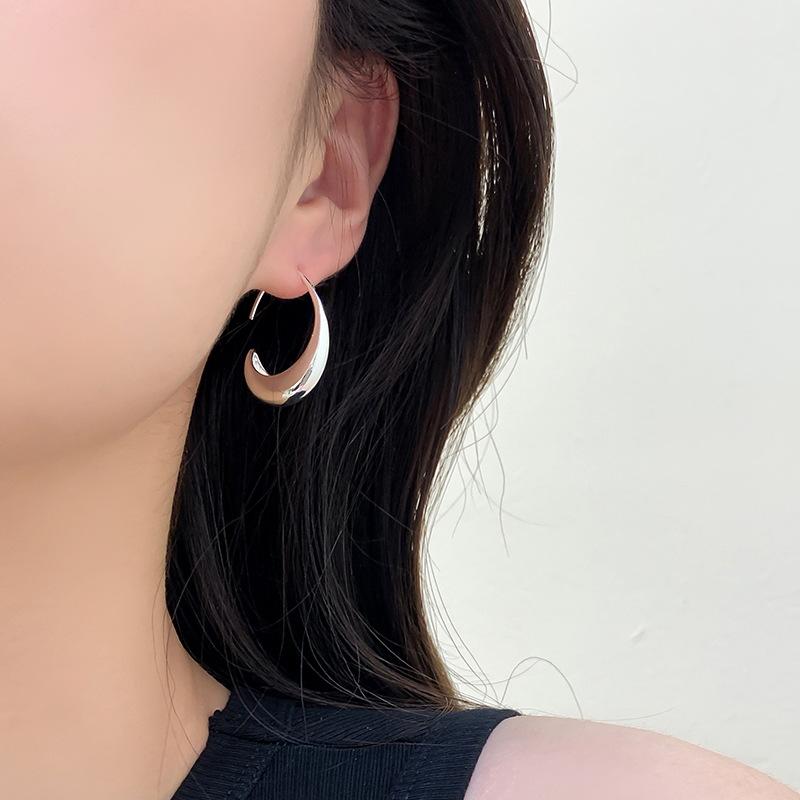 Niche Design Drop Earrings Cold Wind Simple Senior Sense of Earring Ear Hooks Personalized Affordable Dainty Earrings Durable Alloy Daily Wear