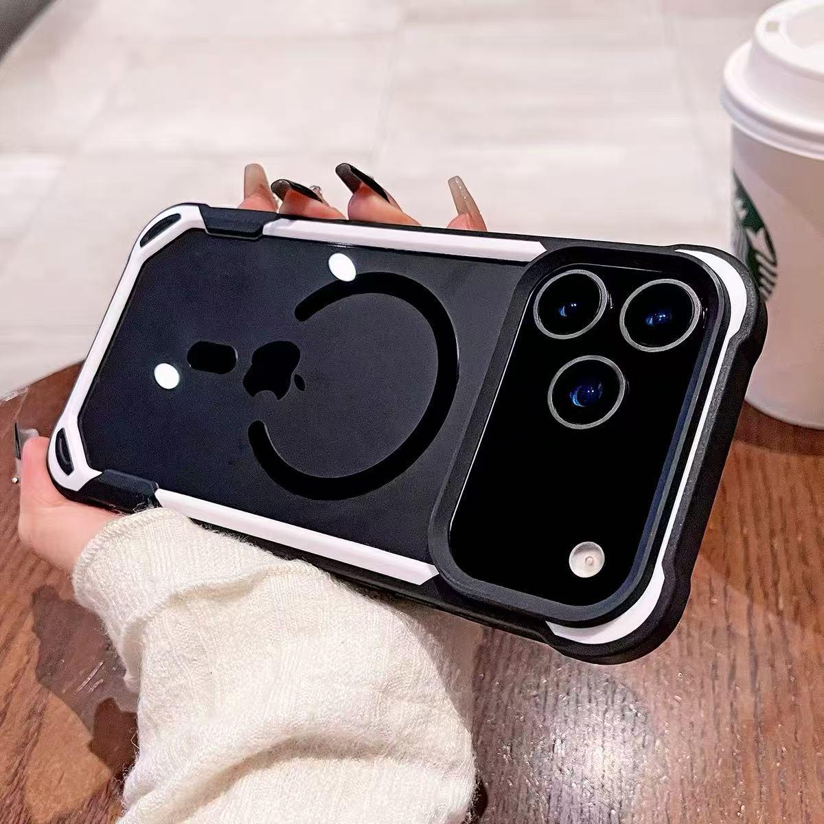 

iPhone 17 Pro Max Magnetic Protective Case - Simple Feel, Anti-Drop 15Plus
