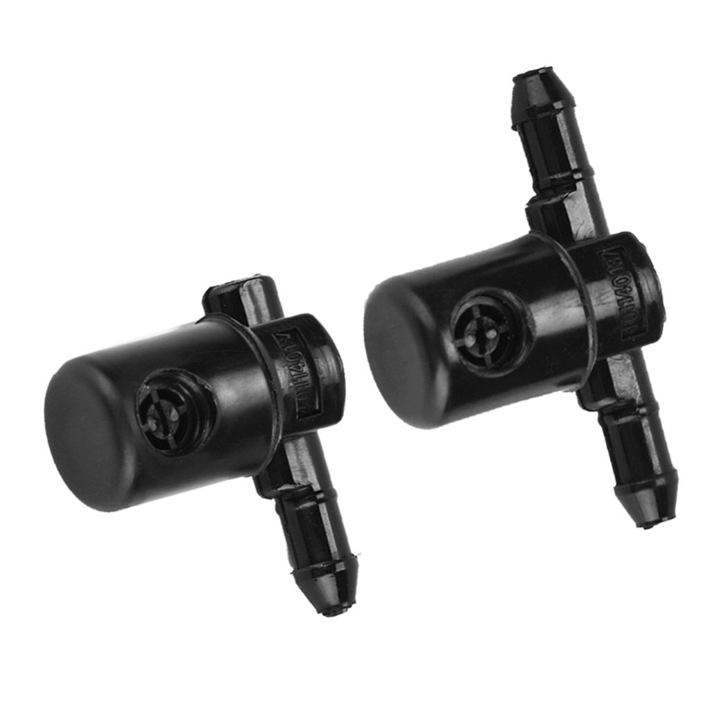 2Pcs Car Windshield Wiper Wash Nozzles Windscreen Wiper Washers Nozzles for Buick Opel 12782509