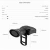 Bicycle Horn Mountain Bike Mini USB Rechargeable Waterproof Electronic Horn Bell Cycling Equipment