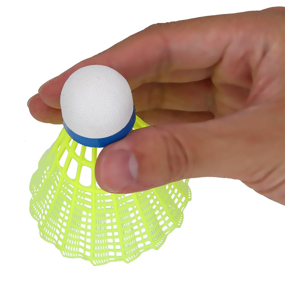 6PcsSet Professional Nylon Badminton Ball Shuttlecock Outdoor Sports Training Accessory