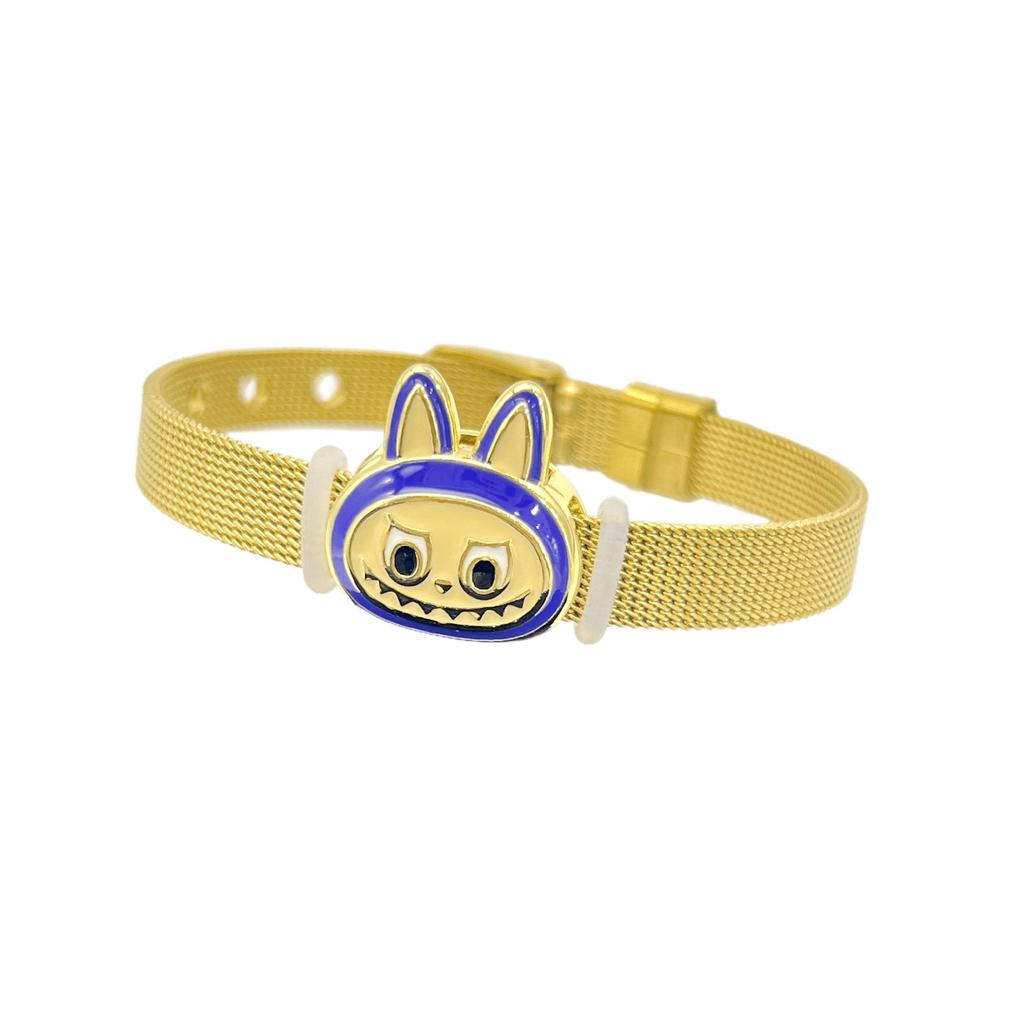 Labubu Trendiges Niedliches Cartoon Edelstahlarmband