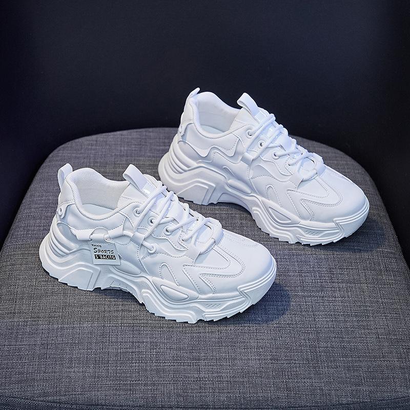 2025ins Korean version of summer new dad shoes women's platform student mesh shoes women's tide breathable sneakers XX903