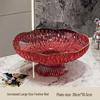 KANGMO Elevated Stainless Steel Fruit Plate