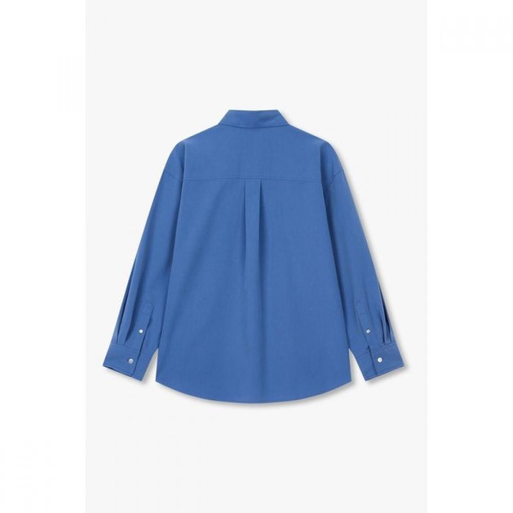 Studio Tomboy Two Way Button Solid Long Sleeve Shirt 9106321103ct