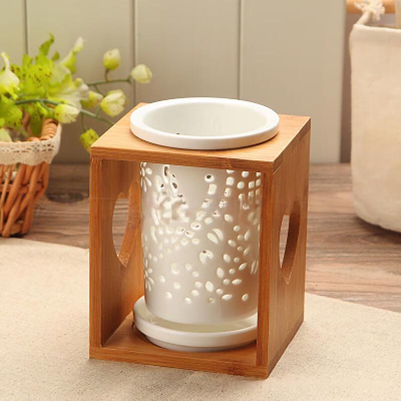 Qianxing Japanese/Korean Ceramic Hollow Drainer Chopstick Holder