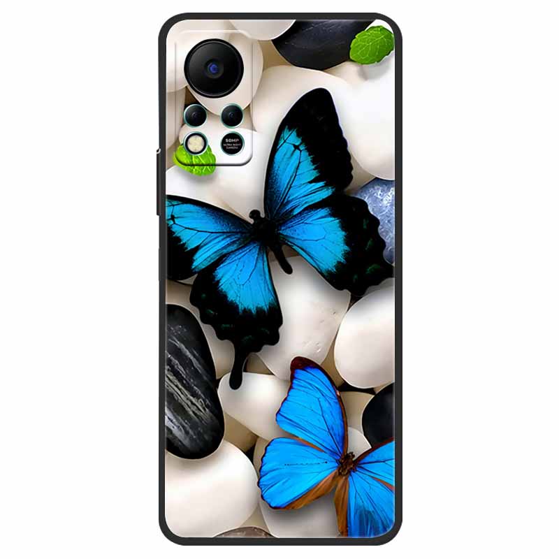 Für Infinix HOT 11S NFC Hülle X6812B Mode Weiches TPU Silikon Handyhülle Für Infinix HOT11S NFC Rückseite HOT 11 S 6.78 Funda