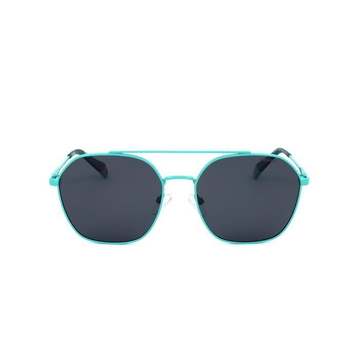 Lunettes de soleil Unisexe - Polaroid - PLD 6172S - Couleur 5CB AQUA - Monture Métal - Style Tendance