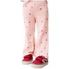Girls' Spring & Autumn Cute Heart Princess Outerwear & Versatile Base Layer Pants