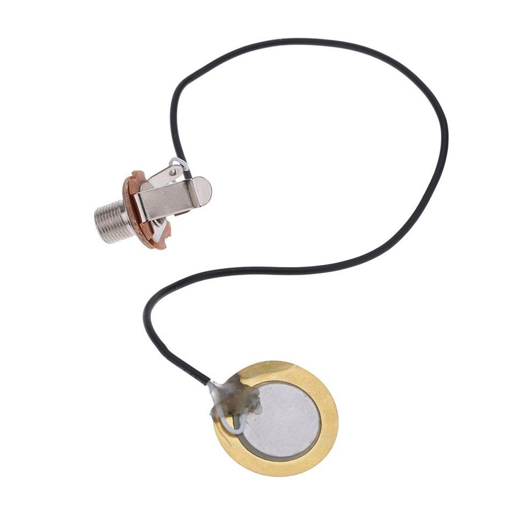 

Pickup Piezo Transducer Pickups Prewired Amplifier Self-Adhesive Guitar Sound Sensor Universal Musical Instrument Accessories