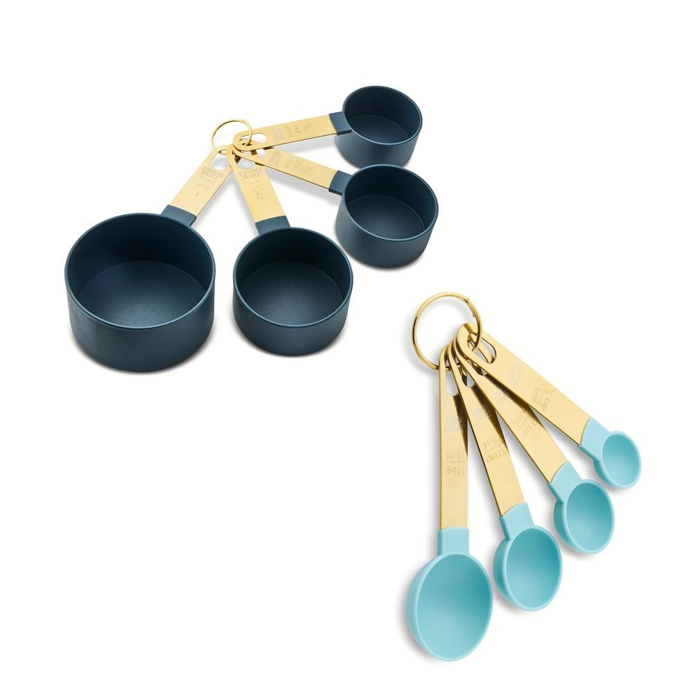 

8 Piece Measuring Cup Spoon Set Kitchen Utensils Accurate Measurement Durable Easy Clean Nesting Design Perfect Baking Cooking United States