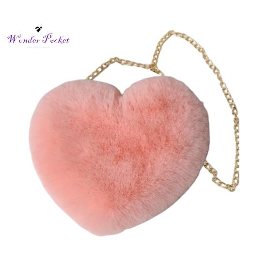 Užitečná dámská kabelka Pohodlná plyšová multifunkční