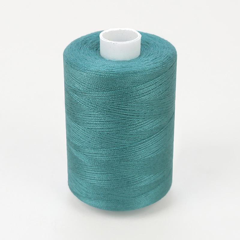 Hilo de Coser de Poliéster de Alta Velocidad 402 - 1000 Yardas, Colores Arcoíris, Ideal para Proyectos de Costura Casera y a Mano