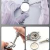 1Pcs Metal Repair Tool Pry Tool  Press Battery Change Back Case Remover Remover Screw For Watchmaker Watch Back Case Opener