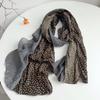 Retro Floral Scarf Retro Versatile Korean Style Cotton Scarves Women'S Thin Breathable Travel  Shawls