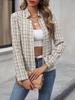 Spring Women's Fashionable Casual Slim Fit Jacket, Multifunctional Jacket