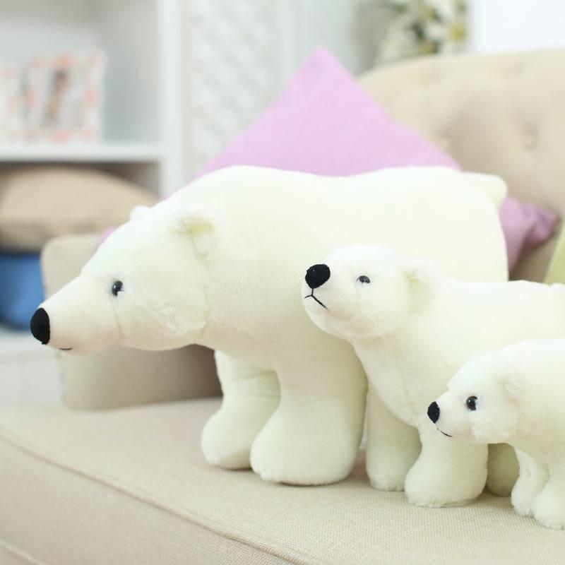 Polar Cute Cartoon Bear Plush Toy Adorable Sleep Pal Girls Kids Gift Birthday