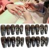 Handmade Butterfly Nail Sticker Wholesale Ice-clear Long-wearing Sparkling Diamond