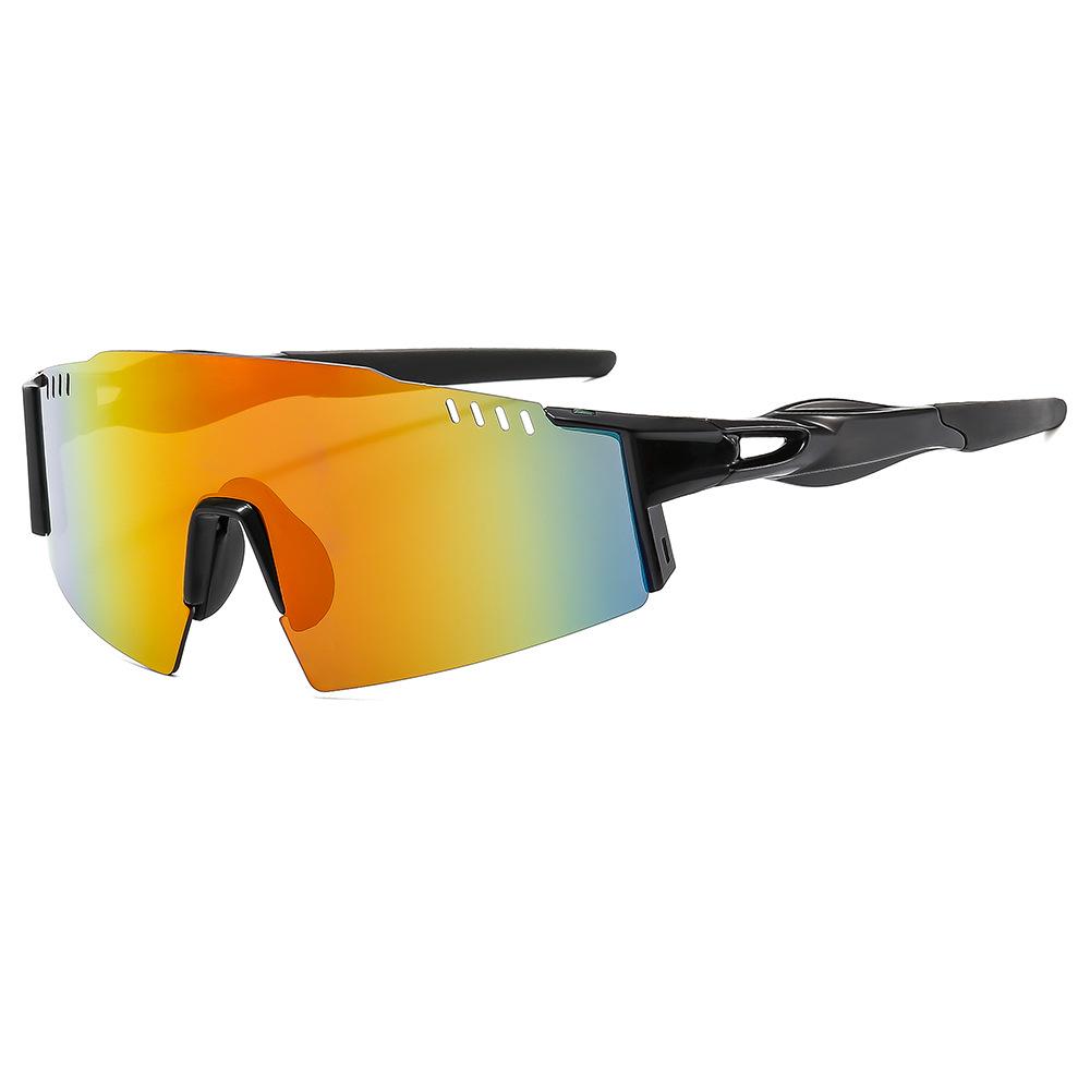 Fashion Sports Glasses New Style Of Outdoor Sunglasses For Men And Women Stylish Windproof Cycling Sun Glasses For Bike 9004