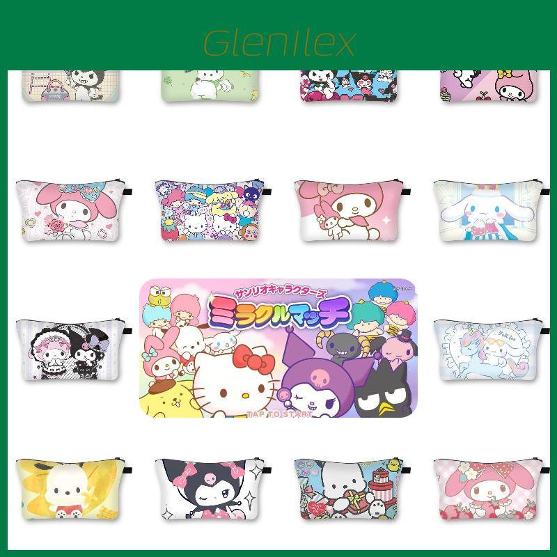 2023 Summer New Style Sanrio Cute Sweet Girl Makeup Bag Cartoon Student Storage Bag Wholesale