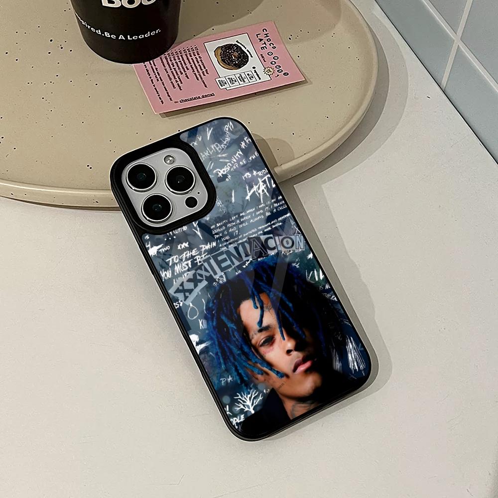 

Чохол для телефону X-XXXTentacions 17 Rapper для Iphone 17 16 15 14 Air 13 12 11 Pro Max Mini Plus Fundas Оболонка PC+TPU Покриття iPhone 12 mini