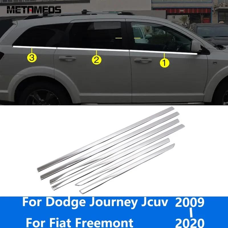 For Dodge Journey Jcuv For Fiat Freemont 2009-2018 Lower Window Sill Window Frame Molding Trim Exterior Accessories