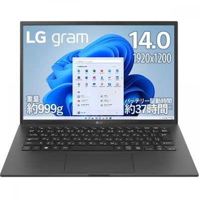 Lg Electronics Business-Modell Laptop Lg Gram 14 Zoll Core I5 1340p Speicher 16 GB SSD 512 GB Windows 11 Pro Obsidian Black 14zb90r Np55j