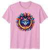Crystal Cat Crescent Moon Magic Celestial TShirt