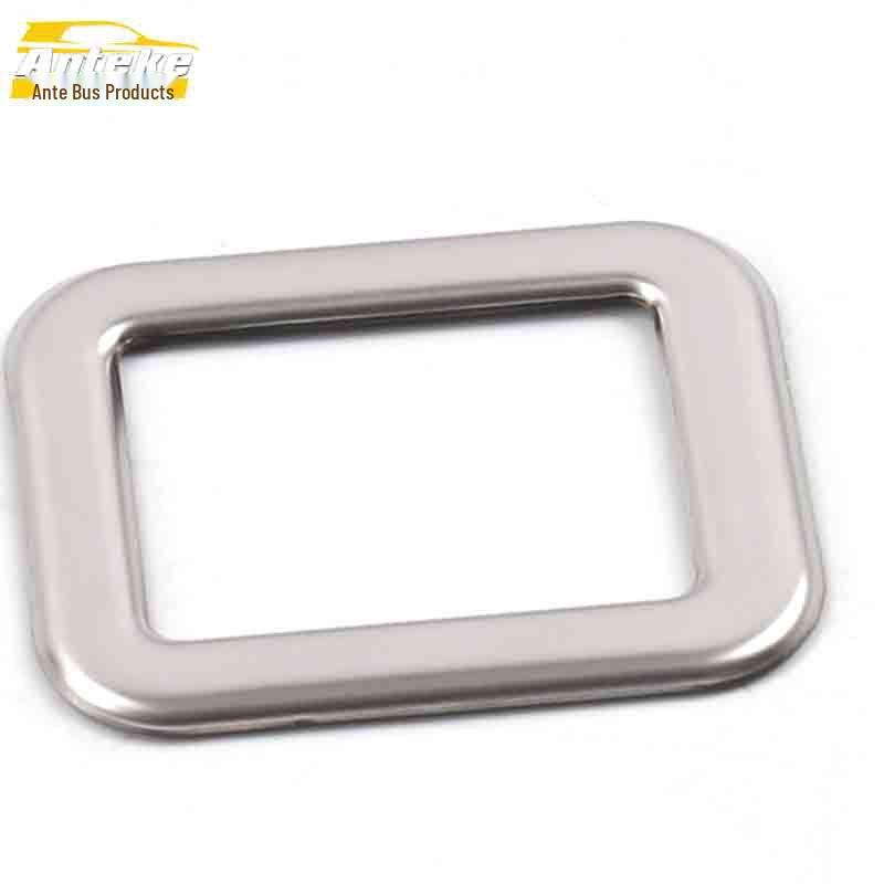 VV7 Trunk Switch Light Ring and Stainless Steel Tailgate Button Decorative Sticker