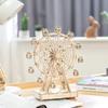 Rowood 3D Puzzles for Adults, Model Kits for Adults, Wooden Music Box,DIY Craft Kits for Adults Teen Boy Gifts on Birthday Christmas - Ferris Wheel