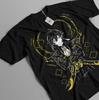 Genshin Impact Zhongli Dakimakura Tshirt Anime Shirt Black