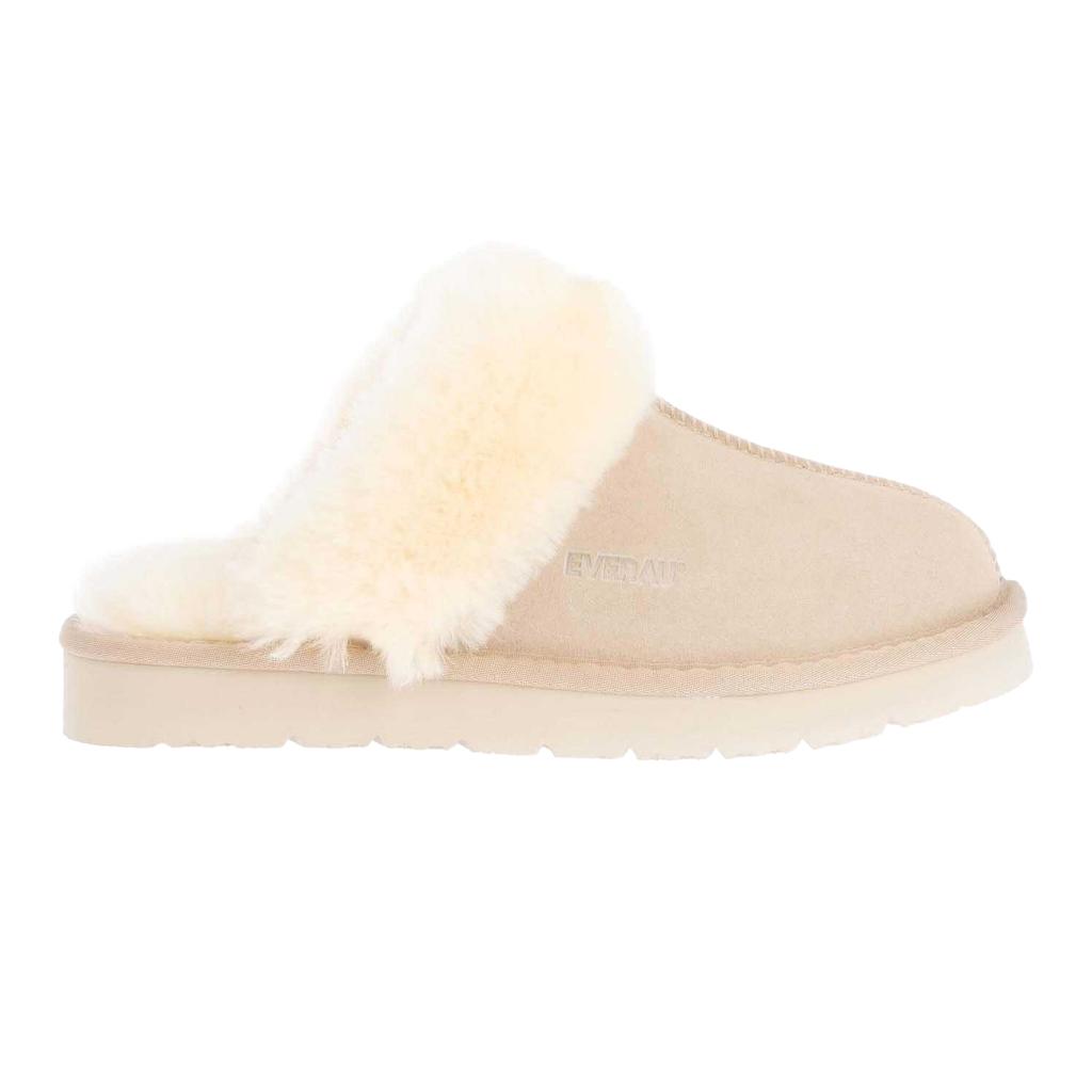 EverAu Womens/Ladies Raven Suede Slippers
