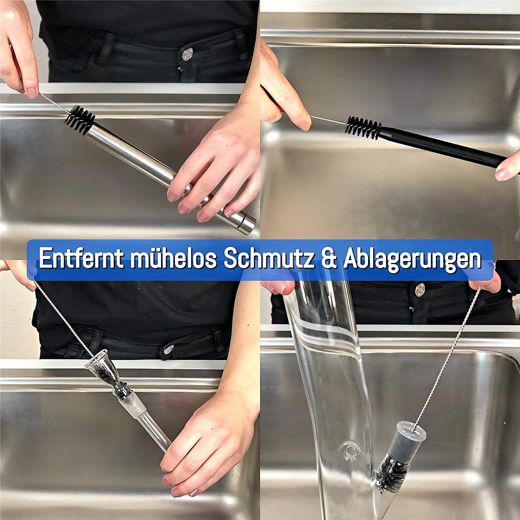 Coffee Machine Tube Brush Cleaning Nylon Brush for Drinking Straw Household Cup Bottle Scrubber