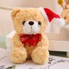 Cute Christmas Teddy Bear Doll Plush Teddy Bear Hug Bear Doll Children's Companion Soothing Ragdoll Doll