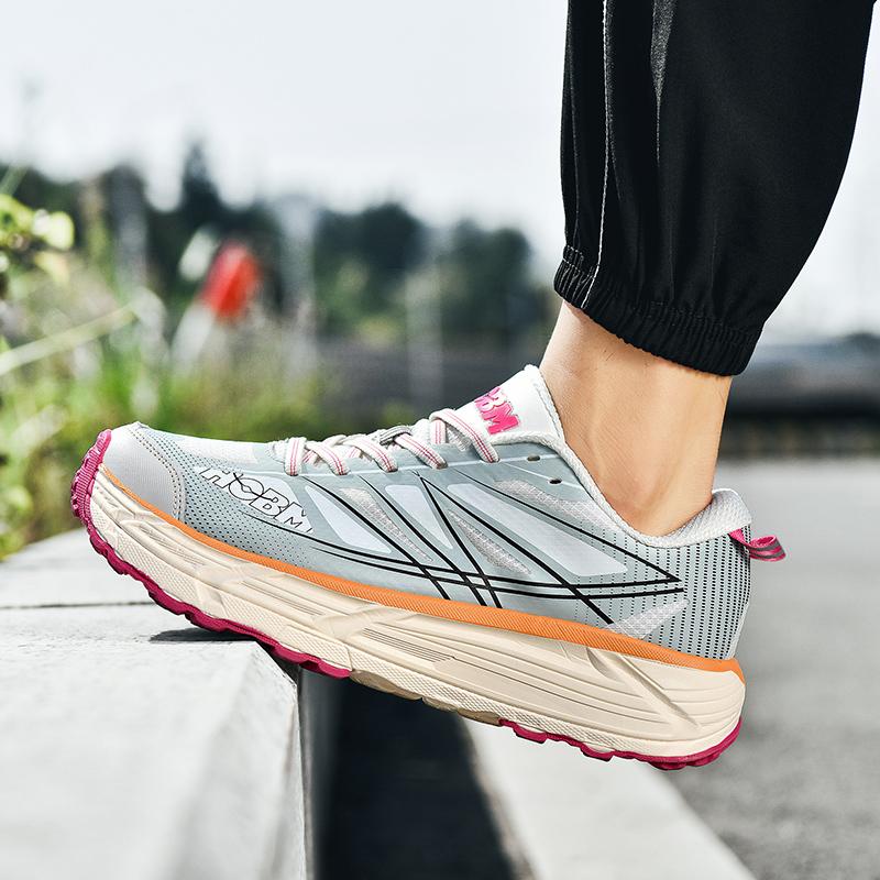 Men's Running Shoes Outdoor Wear-resistant Anti-slip Casual Men's Shoes Breathable Mesh Lightweight Thick-soled Sports Shoes Men