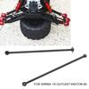 2Pcs RC Drive Shaft Steel Efficient Drivetrain Rust Resistant RC CVD Drive Shaft for   1Celsius5 Outcast Kraton 8s