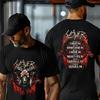 Slayer Farewell Tour 2025 Merch Baphomet Head Art With Tour Dates 2sided T-Shirt Unisex T-Shirt