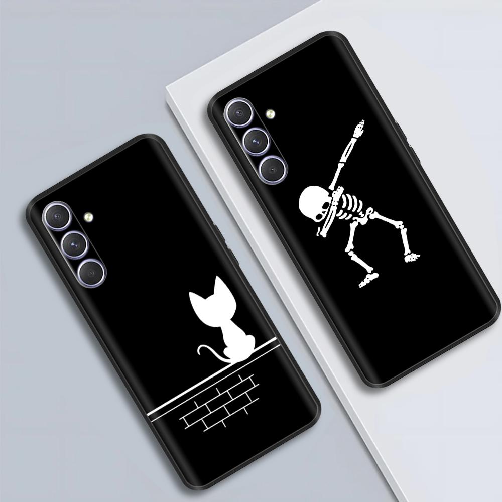 Phone Case For Samsung M14 A24 A34 A54 5G Case Soft Silicone TPU Back Cover For Samsung Galaxy M14 SM-M146B Cases Cover Coque