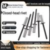 Aluminum Alloy Flat Round Head Blind Rivet GB12616
