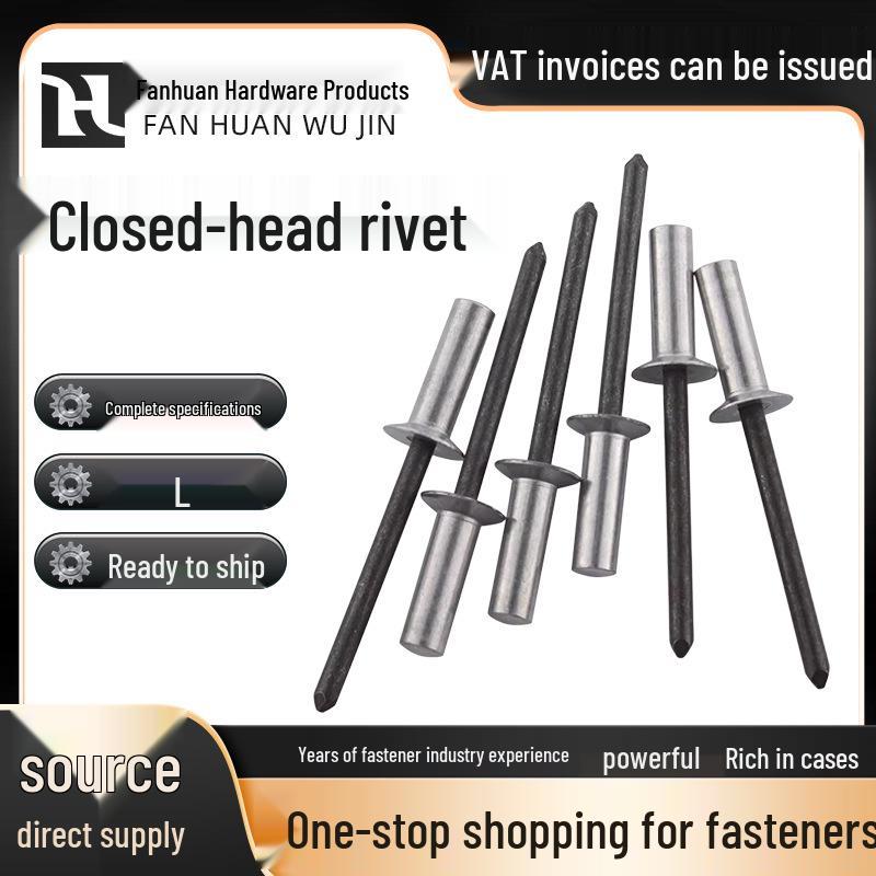 Aluminum Alloy Flat Round Head Blind Rivet GB12616 3.2x9