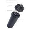 Creative Sports Fitness Shaker Cup - Plastic Protein Powder and Smoothie Mixer