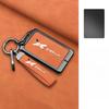 Housse de clé Premium en alliage de zinc pour Xpeng P7/G9/G3I/P5/G6 - Coque de clé protectrice Chaîne de sac à clé