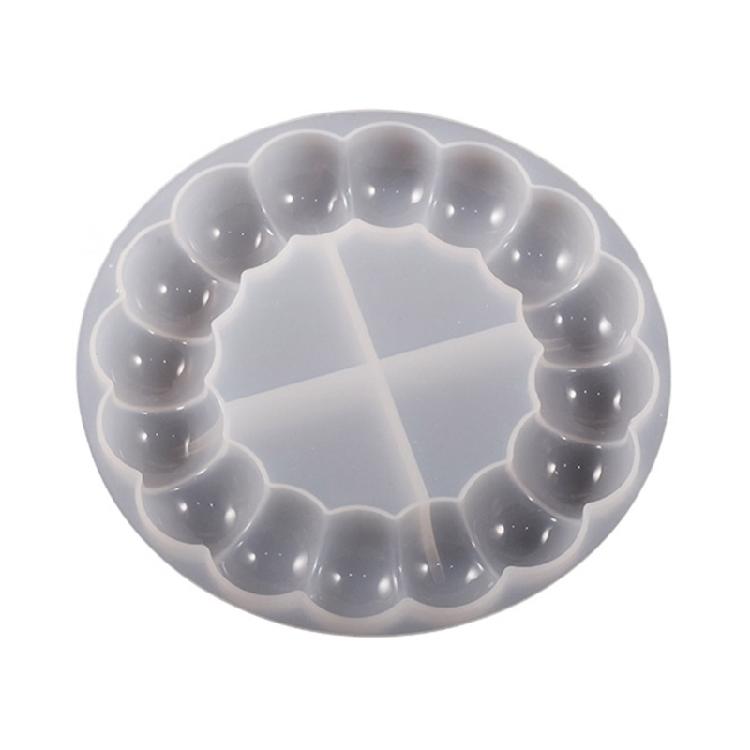 Coaster Molds for Epoxy Resin,Bubble Coaster Mould for Resin Casting Molds for Cup Mat,Candle Holder,Home Decoration
