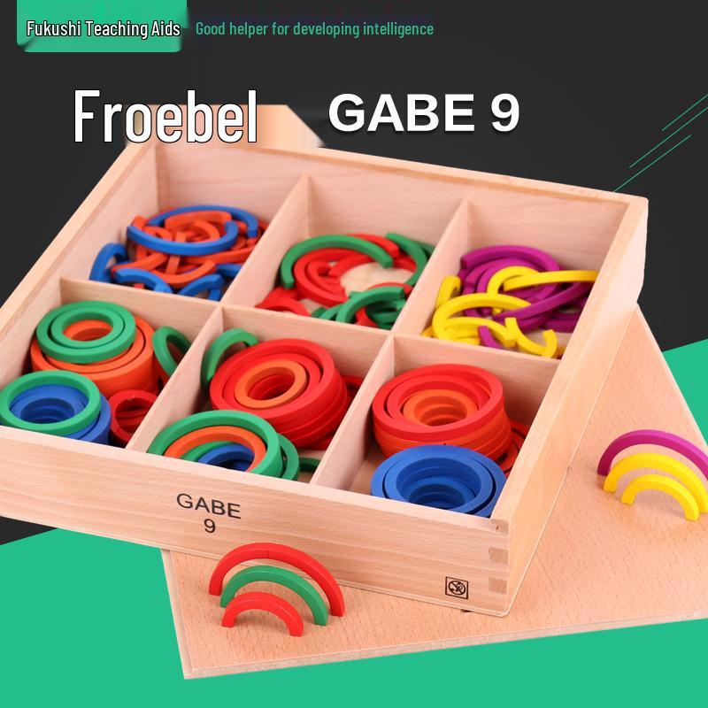 Froebel GABE9 Educational Wooden Toys for Early Childhood Development Size 0