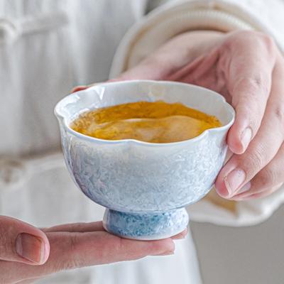Ofenverwandelt Meistertasse Einzelne Tasse Keramik Teetrinken Teetasse Kung Fu Retro Merkmale
